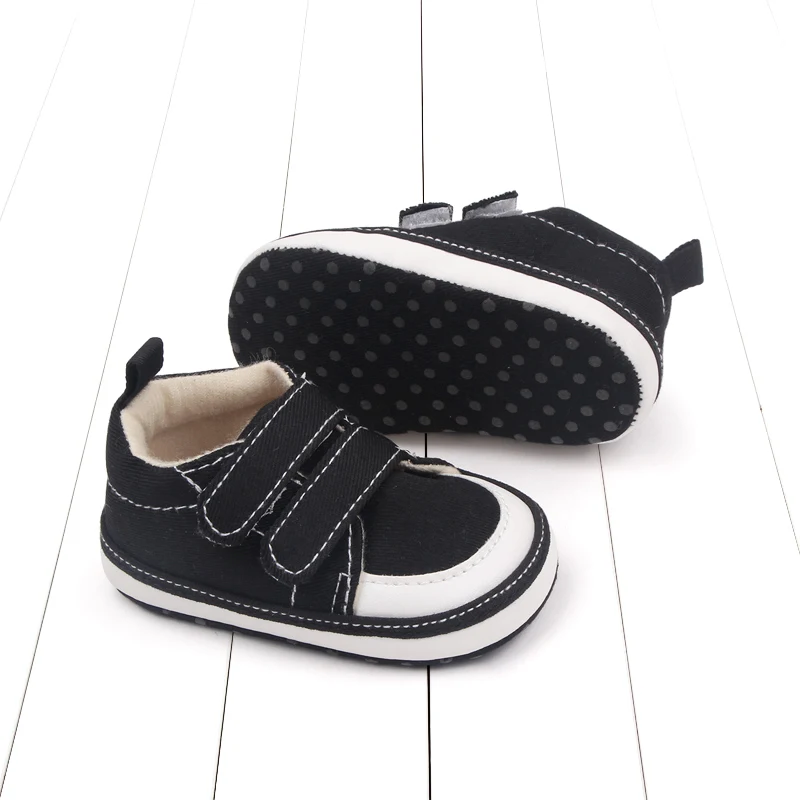 Spring and Autumn New 0-1 Year Old Baby Double Strap with Soft Sole Non-slip Baby Toddler Shoes supplier