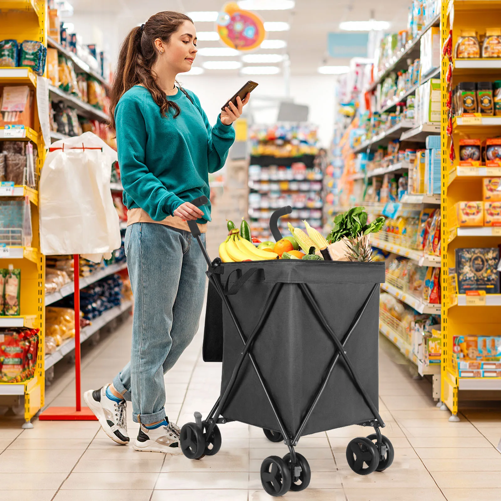 Foldable Waterproof Pet Stroller Large Size Multifunctional Travel Cart for Cats Dogs Outdoor Use Pet Supplies factory