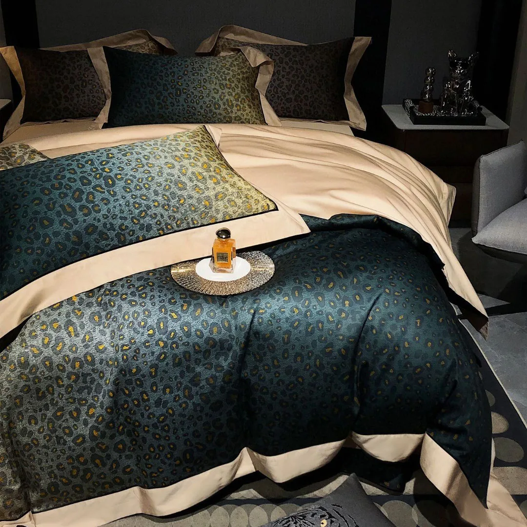 100 Tencel Queen Size Bedding Set Good Quality Bed Sheet Set Home Use