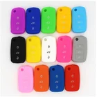 Key OEM Wholesale Car Key Case Colorful Soft Rubber Silicone Car Key Cover