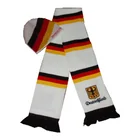 Scarf Scarf High Quality Double Side Custom Knitted Fan Football Knitted Soccer Football Scarf