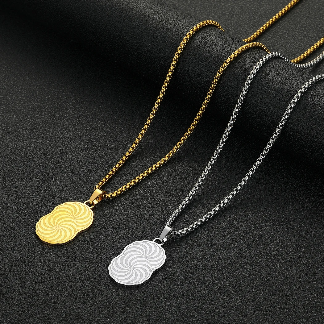 Necklace,Endless Tornado Pendant 
