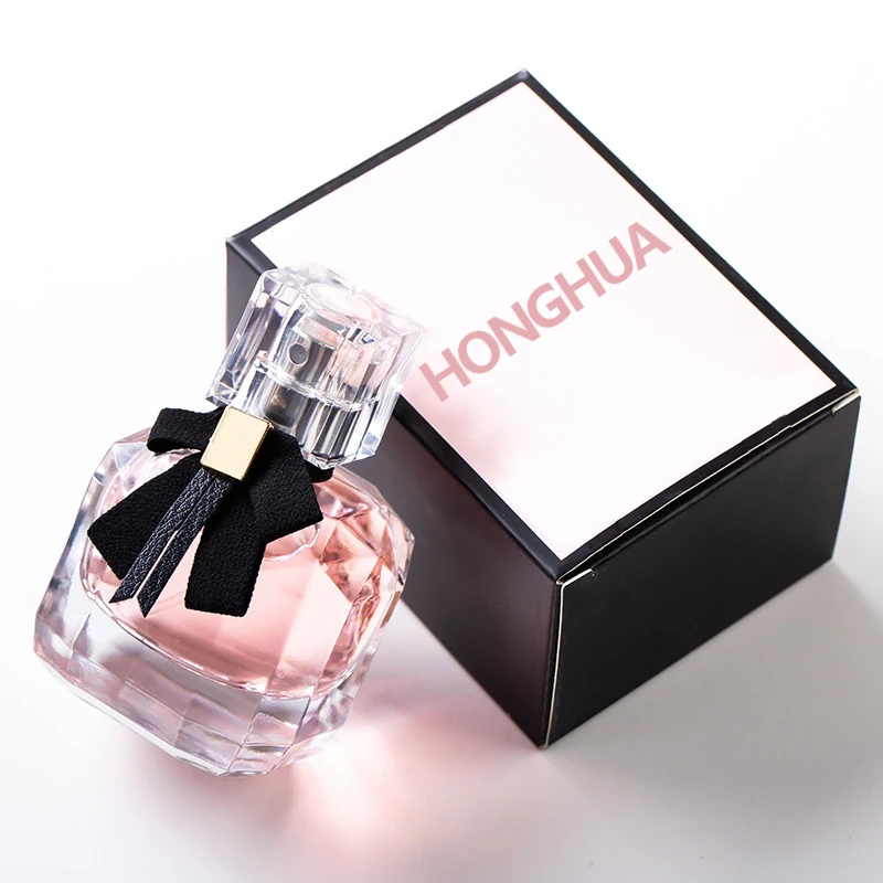 Luxury Design Wooden Box Like Perfume Box Accept Custom Logo Luxury Perfume Bottles With Box Packaging