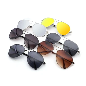 2022  Cooper Frame Aviation Sun Glasses Unisex  UV400  Pilot Sunglasses metal frame  spring metal hinge