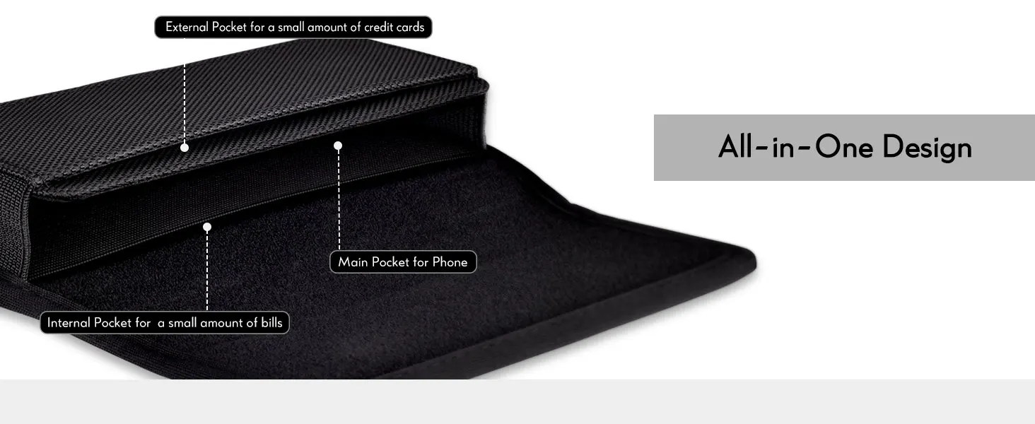 product rugged nylon holster compatible for iphone 17 16 pro models galaxy s25 s24 s23 s22 s21 cell phone belt holder for men red l-4