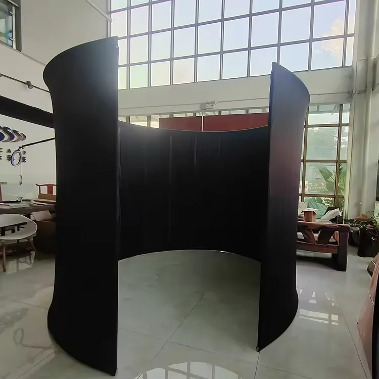 Photo Booth Enclosure Backdrop With LED Light Activity Party Exhibition Other Trade Show Equipment Hbf8247d438634e54841d4e013fedabbcP