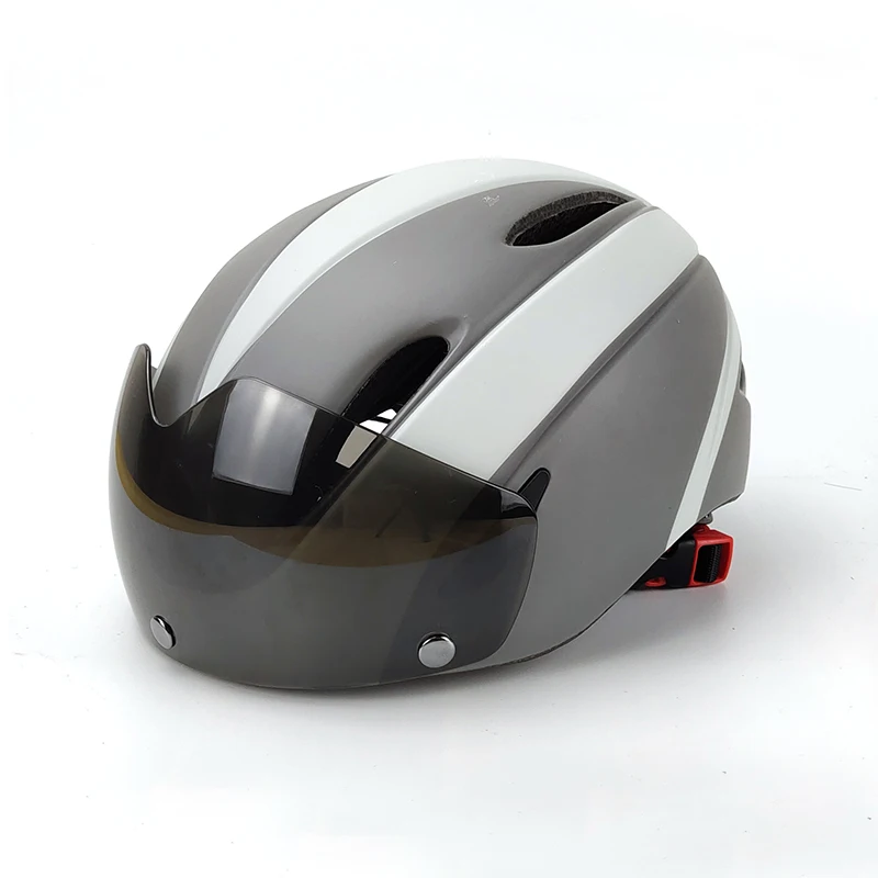 urban bike helmet with visor