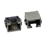 Connector Tab Rj45 Female Connector RJ45 Female Connector Tab Up Female Connector Multi Port 8P8C-1X1