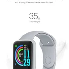 2021 Colorful Macaron D20 Pro Y68 Smartwatch Monitor Online Android Smart Watch With Play