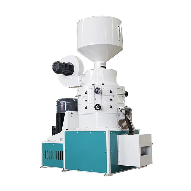 Vertical Emery Roll Sheller Grain Processing Machinery Rice Pea Sorghum Corn Husker Motor Paddy Peeling Machine