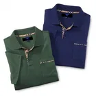 Turtleneck Short Sleeve Shirts Set Wholesale Original Mens Polo T-shirts