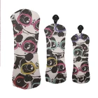 Golf Putter Headcovers Golf Team Use Headcovers Waterproof Fabric Custom Printing Logo Golf Wood Putter Head Covers