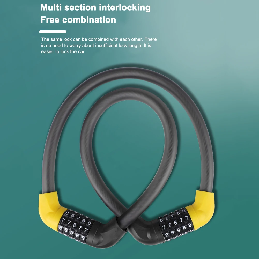 Universal Bike Lock 5digit Mtb Bike Security Combination U Shape Locks