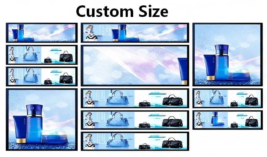 product boe 338 inch 700 nits high brightness display lcd panel rv338fbm n00 2560rgb720 stretched bar digital screens-1