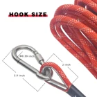 Thick 10mm Long 20M 65ft High Strength Kernmantle Polyester Safety Rope Tow Magnet Fishing Rope