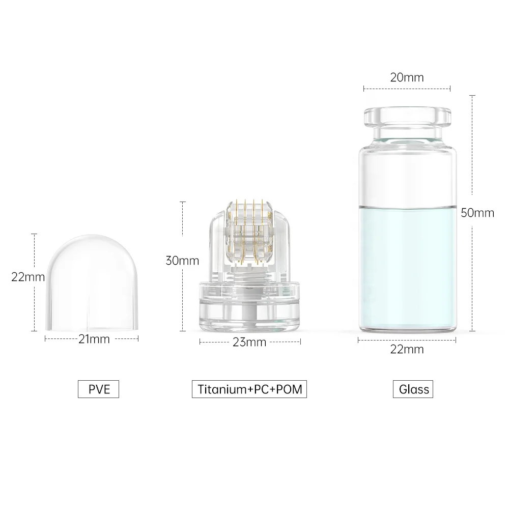 Newest Oem Logo Hydraroller Titanium Microneedle Automatic Hydra Roller