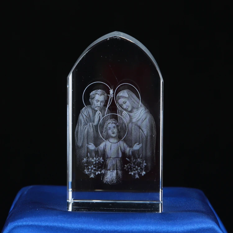 product wholesale cheaper products statues decoration supplier custom glass crystal catholic religious items-35