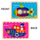 Toys Wholesale Jigsaw Puzzlebaby Toys Educational Wooden Creative Animal Puzzle Children's Gifts