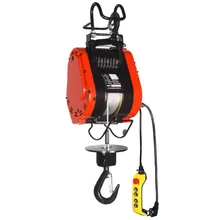 Factory direct supply 110V 100 kg-1200 kg Mini Electric Wire Rope Hoist Electric Hoist with Remote Control Lift Electric Hoist