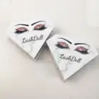 Long Eyelash Lash Suppliers Wholse Vendor 3D Natural Long Free Sample 3D Custom Eyelash Box Siberian Mink Lashes