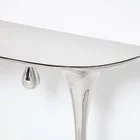Art Table Modern Living Room Art Furniture Dripping Art Console Table Coffee Table