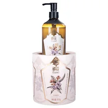 Custom Logo Vinyl Shampoo Bottle Sticker Personalized Cosmetic Packaging Labels for Pet Lotion Bottle