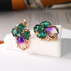 Hoop Earring Earrings Glass Zircon Stone Hoop Earring Fashion Style Women Earrings Suitable For All Occasions New Arrival