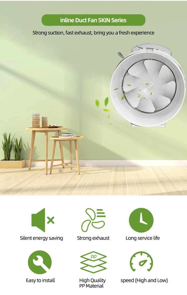 Variable Speed Exhaust Fan, Ceiling, Roof - detail 4