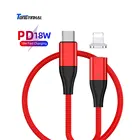 Phone New Trendy Convenient Mobile Phone Accessories 18W Fast Charging Magnetic Type C To Lightning PD USB Cable