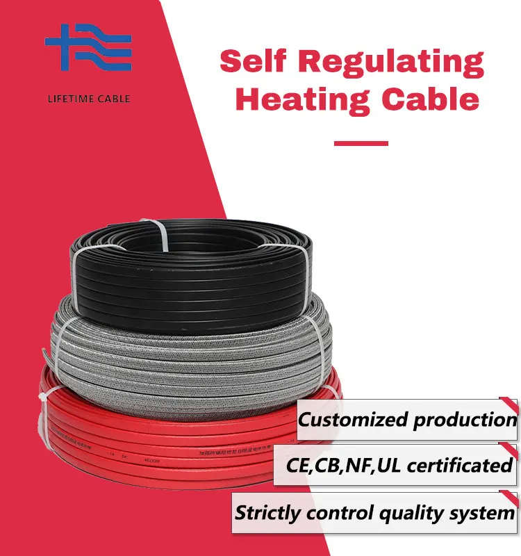 Basic Enhanced High Temperature Self Regulating Heat Tracing Copper