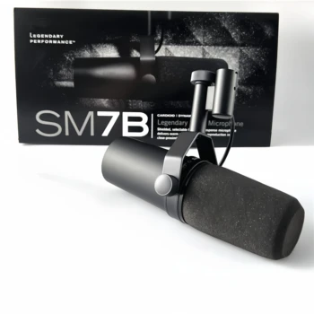 SM7B Vocal Dynamic Microphone Professional Recording Studio Equipment for Broadcasting Studio to Record Vlog Podcasts sm7b