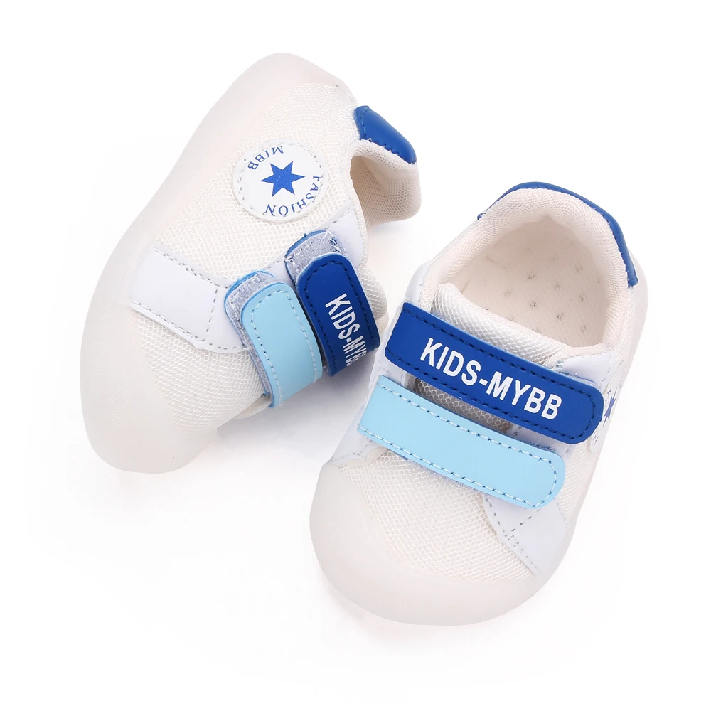 Spring Autumn Toddler Infant Baby Girl Boy Soft Sole Breathable Sneakers Crib Shoes Sneaker Prewalker Learning Walking Shoes details