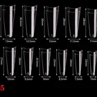 Nail Art Tips 500PCS Nail Art Straight Tips Triangle Stiletto Nail Tips