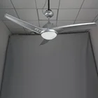 Plastic Fan Decorative Fan 1stshine Modern Indoor Decorative 52" Plastic Blades High Speed Ceiling Fan