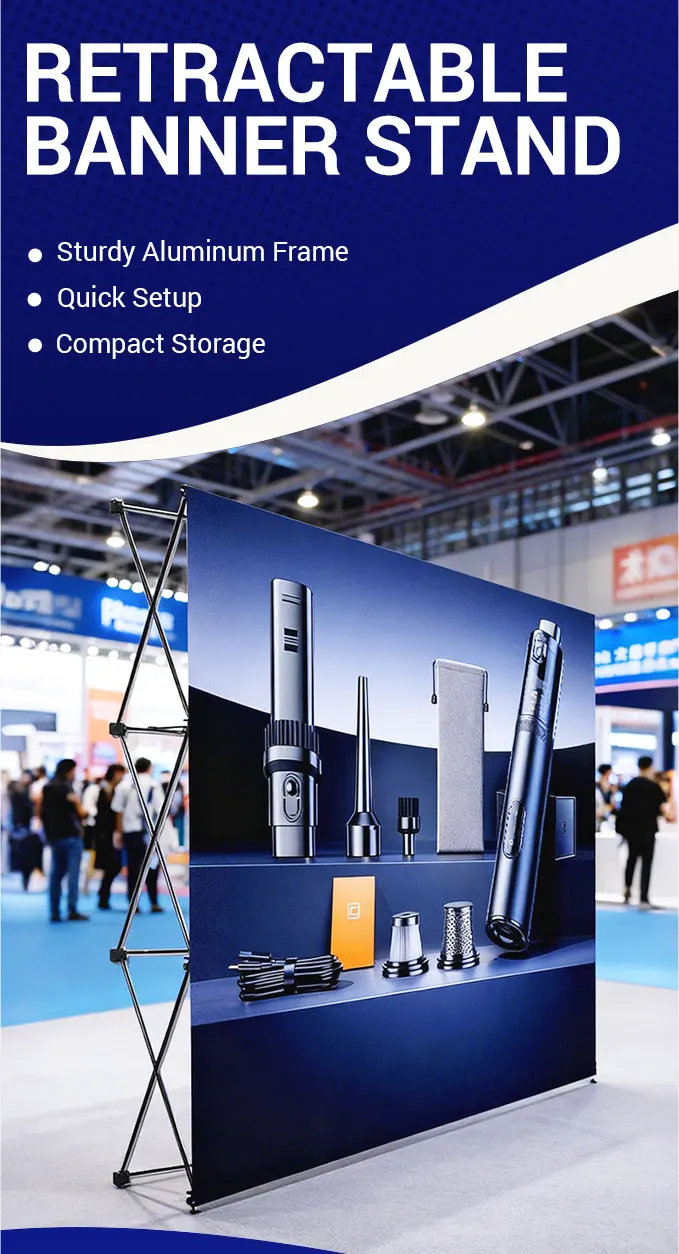 Customized Aluminum Alloy Pop-Up Display Stand for Trade Shows Hbfc5143c29224b2db8d85f2d03c54219H