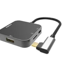 Usb Behpex USB 3.0 Type C To 2*HDMI PD Charge Usb3.0 Adapter Converter Hub 4 In 1 2-4