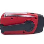 Radio Pocket Rechargeable Crank Flashlight Fm Am Mw Sw Lw Radio