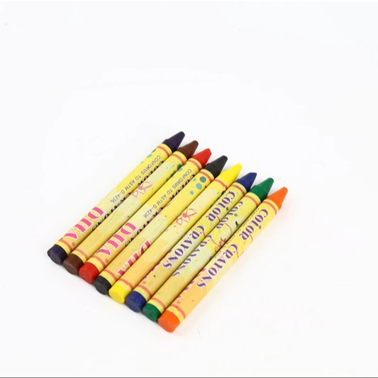 Kids Art Set  Gift Custom Logo Item 8 Coloring Set  Excellent Kids Art 1-8 Color Crayon Pencil Crayon Wax