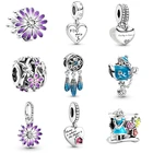 Sterling Silver 2021 New Design Jewelry 925 Sterling Silver Snake Chain Charm Bracelet Fit Pandora