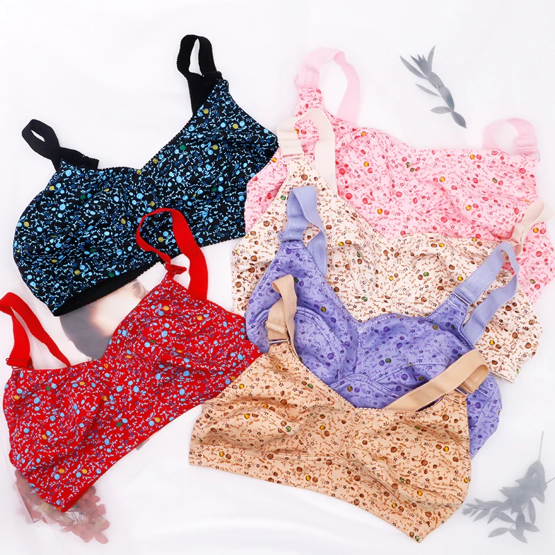 wireless non padded cotton bra