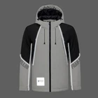 Coat 2021 New Winter Light Reflective Mens Wholesale Windproof Hoodie Waterproof Down Coat