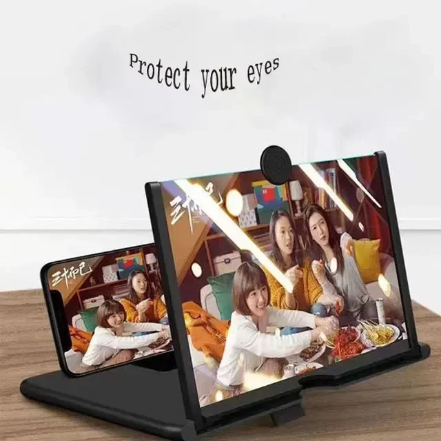 High Quality Phone Screen Magnifier New Pull Our High Definition 10/12/14 Inch Mobile Screen Magnifier Video Amplifier