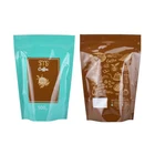 Food Peanuts Heat Seal Aluminum Foil Food Grade Pe Plastic Salted Peanuts Packaging Bags For Nuts