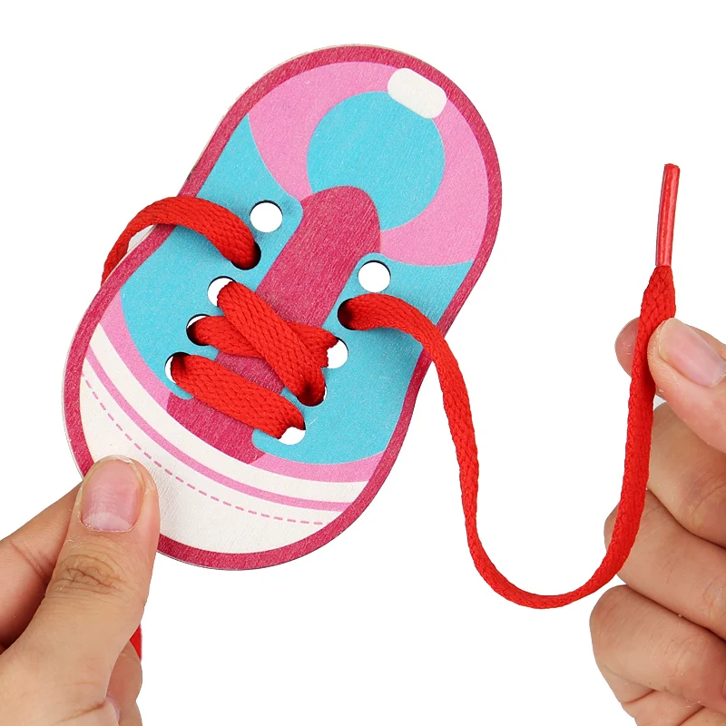 Bestselling Lacing Game Educational Toys For Taking Love To The Baby