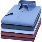 Shirt Shirts OEM MTM Made To Measure Custom 100% Cotton Long Sleeve Classic Men Formal Dress Men's Shirt For Business Made In China