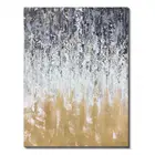 Art 100% Handpainted Abstract Modern Oil Painting On Canvas Foil Artwork Wall Art For Home Hotel Decor Wholesaler