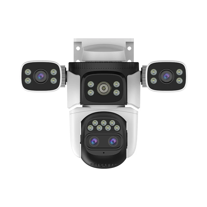 8MP 4kFour-Lens Four-Screen8XZoomOKAMProfessional Application OutdoorNVRBluetooth Video Surveillance WirelessIP PTZCamera