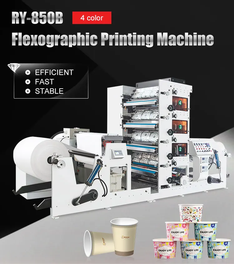 Paper Fan, 380V, Flexographic Printer - detail 4