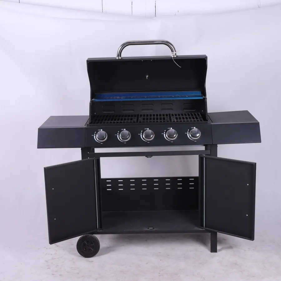Easily Assembled Outdoor Folding Table Smoker Top Roaster Gas Charcoal Bbq Propane Grill for Picnic factory