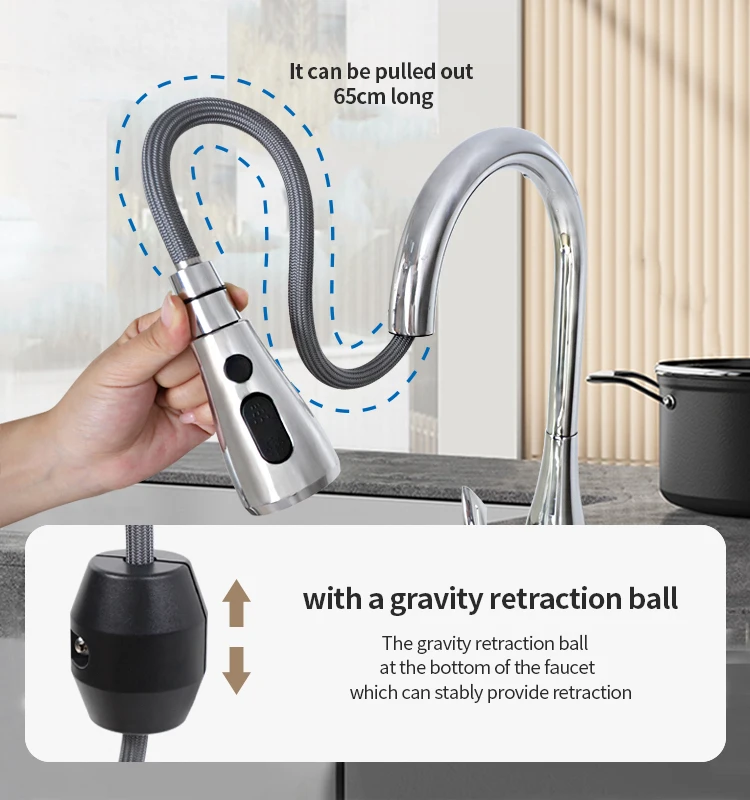Hight Quality Water Mixer Tap Brass Water Mixer Faucet Cold and Hot Kitchen Tap Mixer Faucet